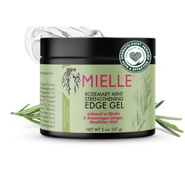Mielle Organics Rosemary & Mint Edge Control Gel Strong Edge Gel 2oz New
