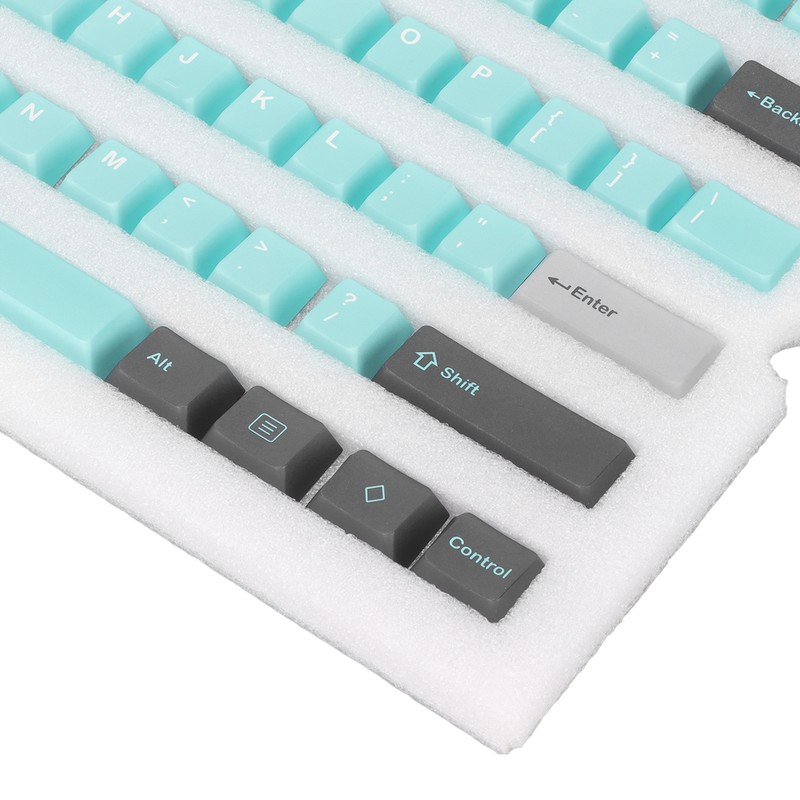 Mechanical Keyboard Keycap Universal 126 Keys English Cherry Height PBT