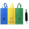 Compact and Economical Recycling Bins – Includes Storage Bag for