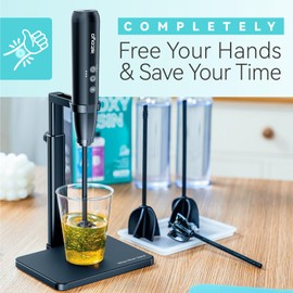 ISTOYO Rechargeable Resin Mixer Ultra, Upgraded 3 Speeds Control Epoxy Mixer with AI Mode, Epoxy Resin Mixer, Resin Stirrer for Resin Molds, Resin Supplies, Resin Epoxy, DIY Crafts，4 Included Paddles