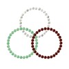 Nàgàrjuna - Set of 3 Lucky Charm Bracelets - Green