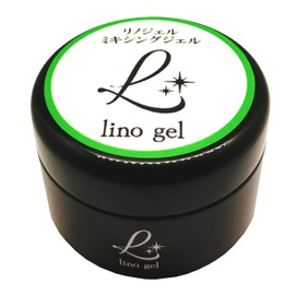 LinoGel Mixing Gel Domestic Gel Nail 0.5 oz (15 g), Clear, Transparent, UV LED Compatible, Clear Gel (1 Piece)