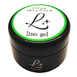 LinoGel Mixing Gel Domestic Gel Nail 0.5 oz (15 g), Clear, Transparent, UV LED Compatible, Clear Gel (1 Piece)