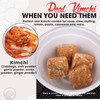 8 Pack of 0.35oz Dehydrated Dried Kimchi Block Addung Ramen
