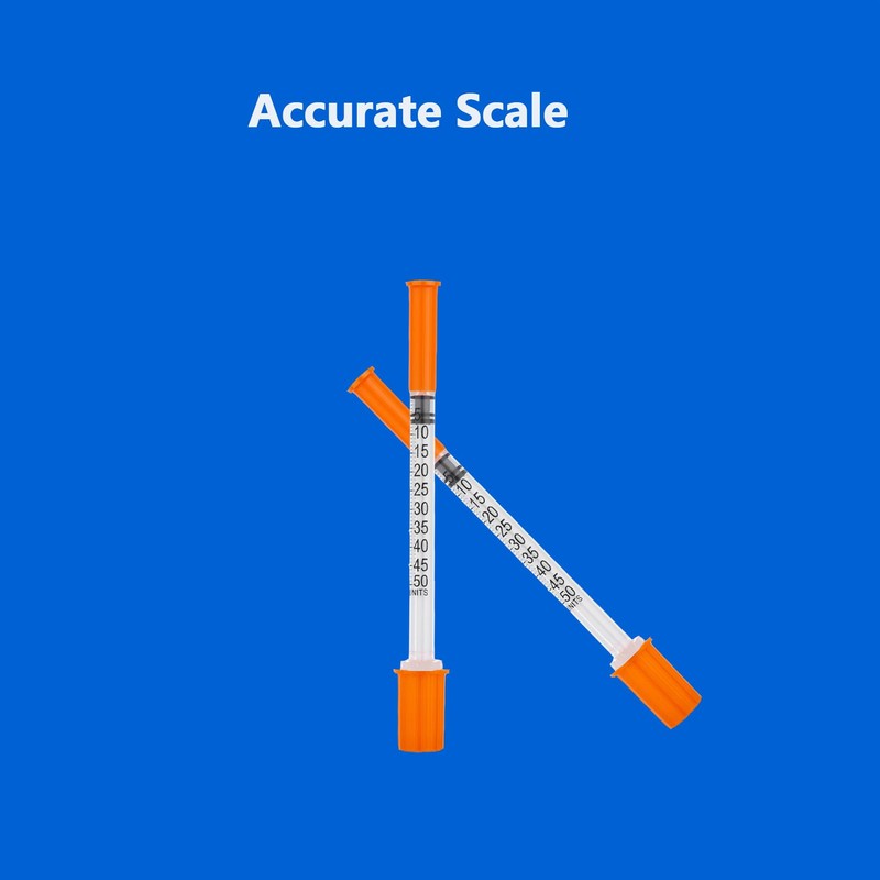 100pcs/pack 0.5ml Dispensing Measuring Tool with 31G (6mm long), Laboratory