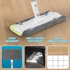 Reusable Microfiber Flat Mop for Floor Cleaning, 10.8 in (27.5