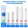 GOLDEN ICEPURE UKF8001 Replacement Filter 4 EveryDrop EDR4RXD1 Wrx735sdbm00, Mfi2570fez