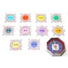 Feng Shui Compass Heading Magnet 家相 Compass Rose Dial with