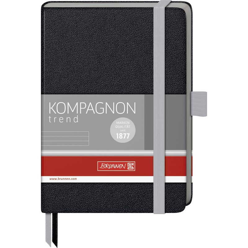 Brunnen Kompagnon Trend 105571787 Hardback Notebook 9.5 x 12.8 cm