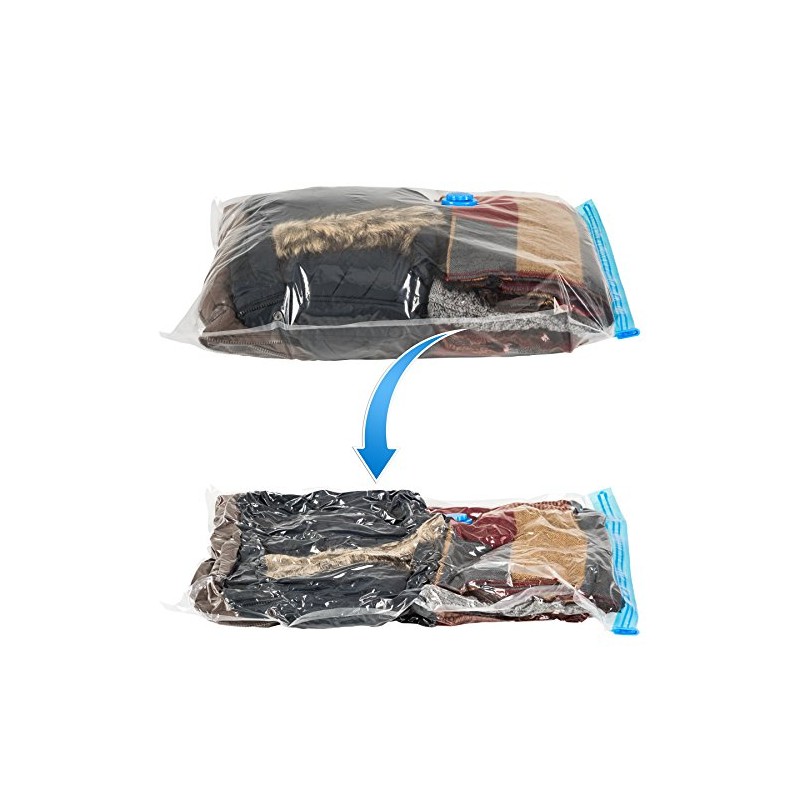 TecTake 402523 Vacuum Storage Bag Clothes Bag Various Quantities and