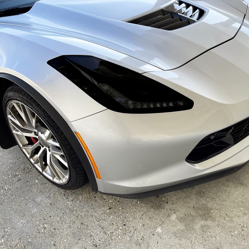 SlickMod PreCut Vinyl Smoke Tint for 2014-2019 Chevy Corvette C7