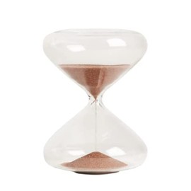 Intelligent Change Mindful Focus 5-Minute Hourglass Sand Timer, Desk Timer for Productivity and Time Management, Minimalist Hourglass Timer, Decorative Gifts, 3.3 (L) x 2.9 (W) inches