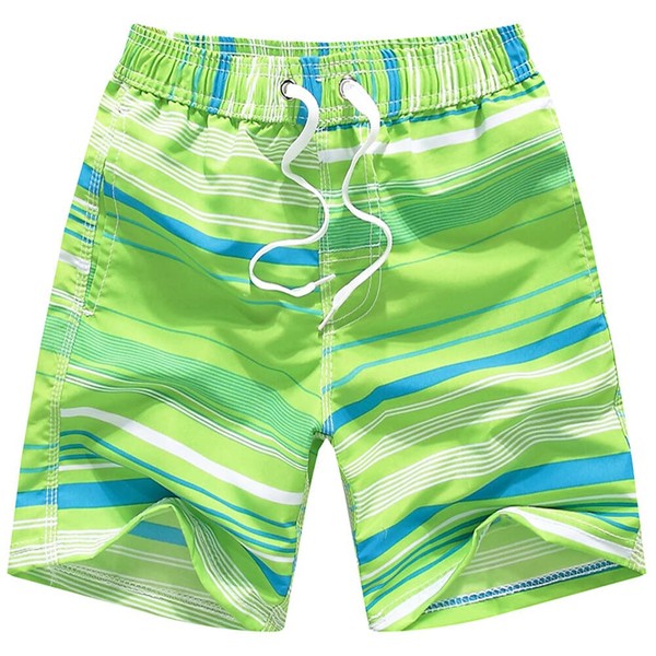 CRAZY GOTEND Boys Swim Trunks Swimsuit Boardshort Drawstring Beach Shorts