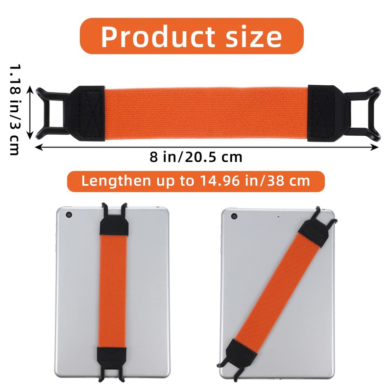 Ptwola Hand Strap Holder Universal Tablet Secure Grip Holder High
