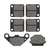 ZICOO Front & Rear Brake Pads for Suzuki LT-A 500