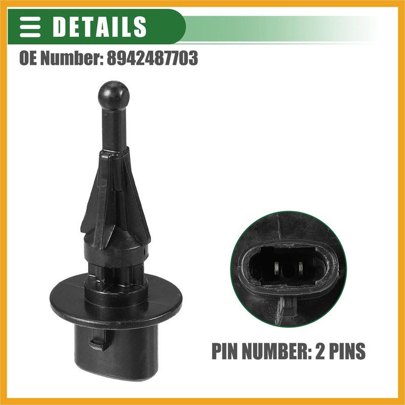 Partuto Ambient Air Temperature Sensor, for Toyota 4Runner, No.8942487703 Replacement