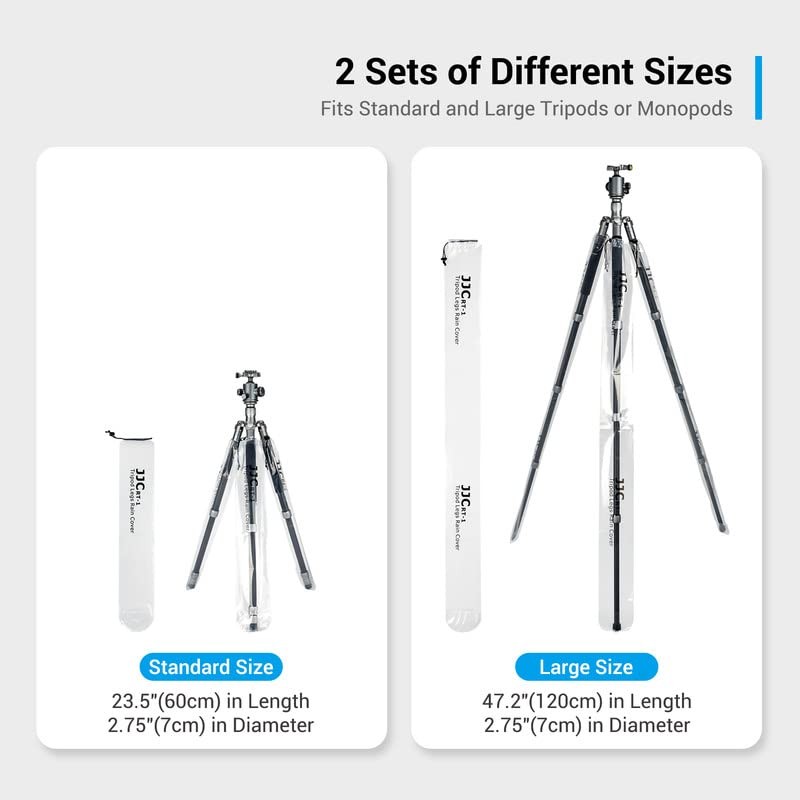 JJC Camera Tripod Leg Rain Cover Protector Fits Most Standard