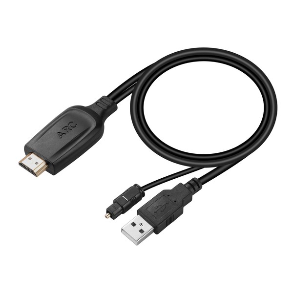 192KHz HDMI ARC to Optical Audio Converter for TV to