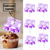 Roller Skates Dessert Cupcake Topper Girl Boy Happy Birthday Party