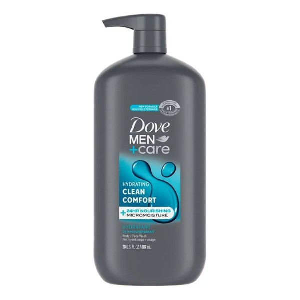 Jabón Líquido Corporal Dove Men +care Clean Comfort 887 Ml
