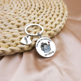 Ikacvb Bff Gifts For Women Funny Friendship Keychain Gifts For Best Friend Woman Funny Bff Gifts For Friends Birthday Graduation Best Friend Gift Christmas