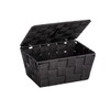 WENKO storage basket with lid Adria - bathroom basket, 19