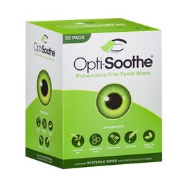 Opti-Soothe Preservative Free Eyelid Wipes 30 Wipes