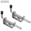 WYIPOLZI 5 Inch/128mm Spring Latch Pin Stainless Steel Barrel Bolt