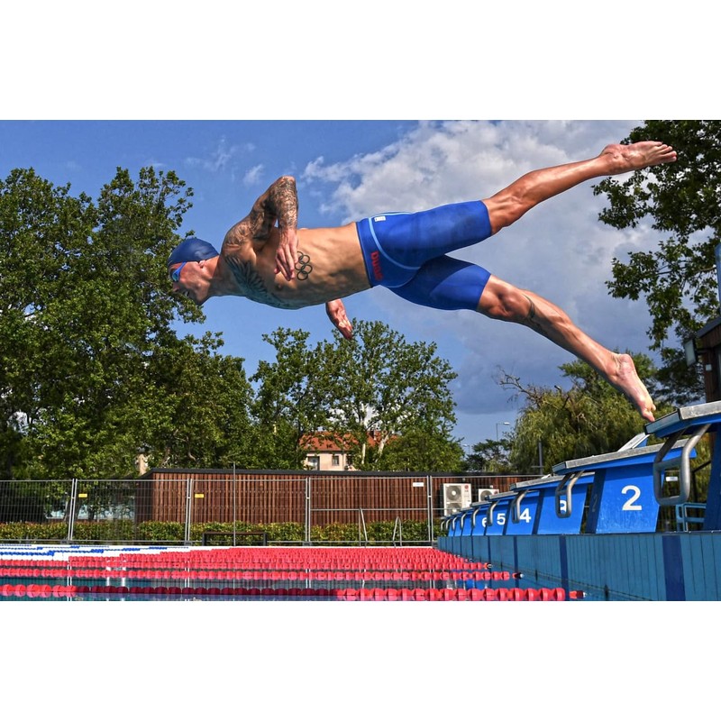 Arena Tracks, Black/Blue/Black, One Size