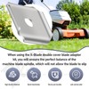 Fennoral X-Blade Dual Mulching Blade Adapters Compatible with All Standard
