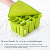 Moldes para Paletas de Hielo Silicona 12 Cavidades, Molde de