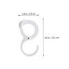 Ipetboom 4pcs Adjustable Clasp Hooks Practical Hangers for Kitchen and