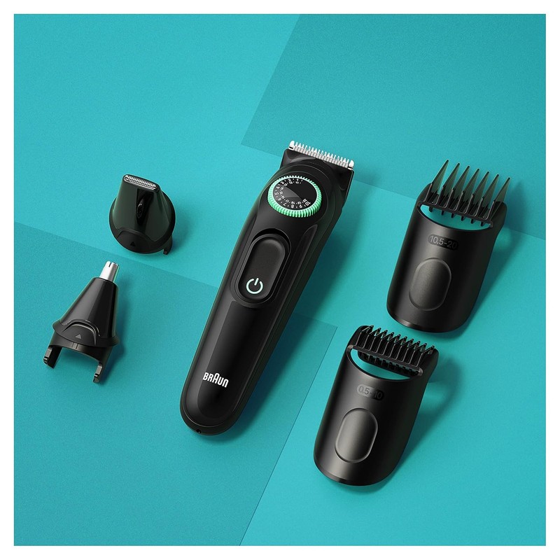 Braun All-In-One Style Kit Series 3 3450, 5-in-1 Trimmer for