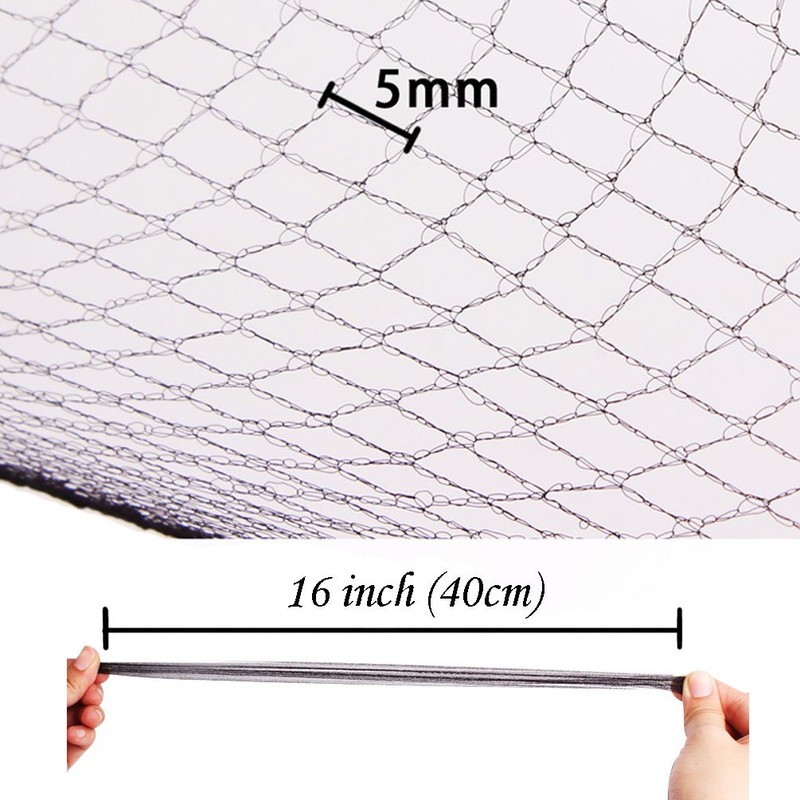 Hair Nets Pack of 20 Elastic Edge Mesh Disposable Invisible