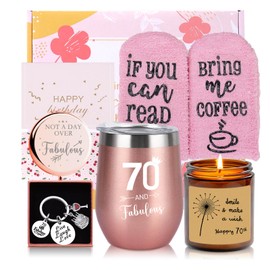 Ithmahco 70th Birthday Gifts: Perfect for Women, Includes Items for a 70th Birthday Celebration