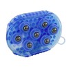 Magnet-Massage-Striegel, royalblau