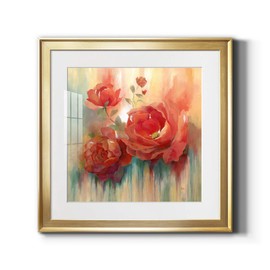 Renditions Gallery Arbor Red III Premium Framed Print, Ready to Hang, Made in America Print - Gold Frame