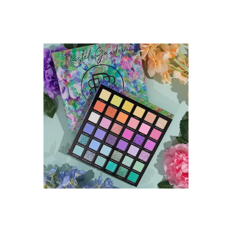 Paleta De Sombras Pastel Garden Bellabeautébar Cosmetics