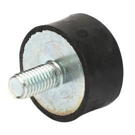 Pack of 4 M8 Rubber Buffers, Vibration Damper, Anti-Vibration Metal M8 Silent Blocks, M8 Shock Absorber, Rubber Car Boat Coils (VD30 x 15 M8 x 15)