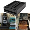 DIBTSA Espresso Knock Box Drawer, Stainless Steel Pull-Out Style Coffee