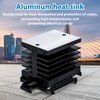 Telituny Single Phase Solid State Relay, Aluminium Heatsink SSR Dissipation,