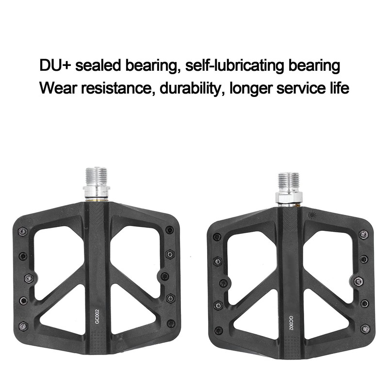 GUB GC002 Bicycle Pedal Antislip Nylon Platform Pedal Sealed Bearing