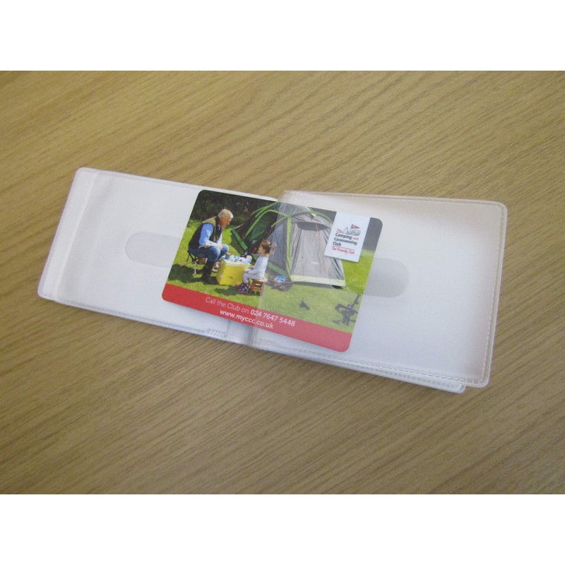 Replacement Credit Card Holder Plastic Sleeves Inserts Landscape