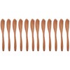 12 Pcs Butter Knife Spreader Wooden Butter Spreader Knife Set,
