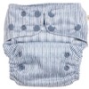 EcoNaps Modern Cloth Nappy 2.0, Indigo Pinstripe