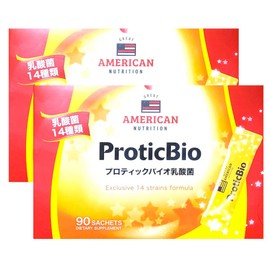 GREAT AMERICAN NUTRITION プロティックバイオ乳酸菌 3gx90包ｘ2