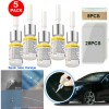 5-Pack Glass Nano Repair Fluid Car Windshield Resin Crack Tool