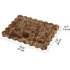 Scalloped Marble Decorative Tray,Luxury Natural Stone Bathroom Vanity Tray, Dresser