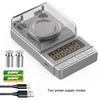MAXUS MAXUS Milligram Scale 100g/0.001g Sliver, Mg Scale with 20g