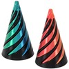 2Pack Impossible Cone, Pyramid Spiral Cone Fidget Toy, 3D Printed